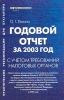 Годовой отчет за 2003 год с учетом требований налоговых органов Серия: Практические рекомендации для бухгалтера инфо 2375j.