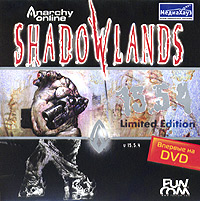 Anarchy Online: Shadowlands Версия 15 5 4 Компьютерная игра DVD-ROM, 2004 г Издатель: МедиаХауз; Разработчик: FunCom пластиковый Jewel case Что делать, если программа не запускается? инфо 1849a.